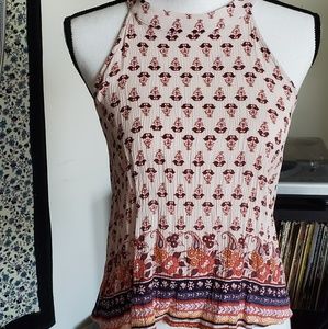 Elodie Blush Flowy Tank